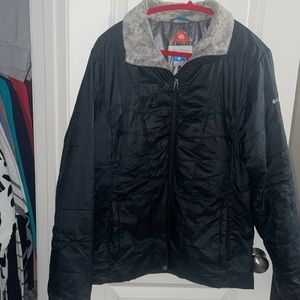 Columbia Coat and Ear warmer